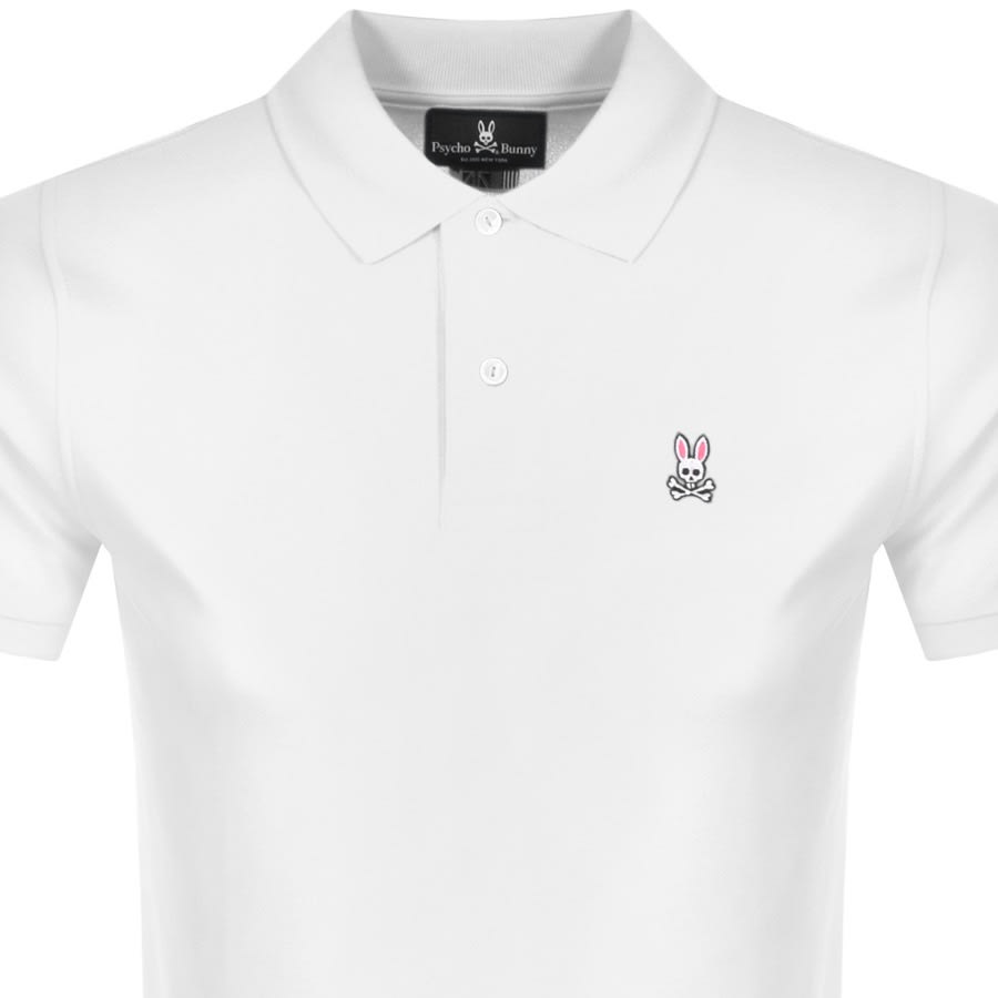 Alternative Image for ProductPsycho Bunny Classic Polo T Shirt White2